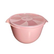 Pote/Bacia Multiuso Redondo com Tampa 2,5L- Diversas Cores