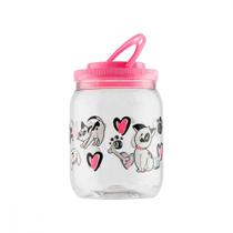 Pote Bandeirante Dog Rosa 1,7L-0201 Pote Bandeirante Dog Rosa 1,7L-0201