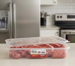 Pote Bandeja Multiuso 10 Litros com Tampa Freezer, Padaria,Churrasco,Salgados
