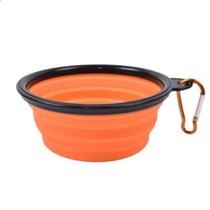 Pote Bebedouro Comedouro Retrátil Pet Água Ração Cães Gato