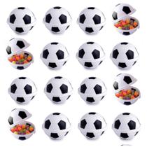 Pote Bola de Futebol de Doces Lembrança Decoração para Festa Infantil Aniversário - Plasútil