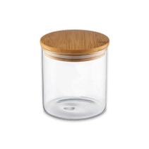 Pote boro c/ tampa bambu casual 450ml