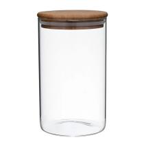 Pote Borossilicato com Tampa em Bambu 1 L - Mimo Style Pote Borossilicato com Tampa em Bambu 1 L - Mimo Style