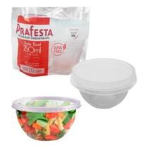 Pote Bowl Descartável Para Freezer E Microondas 250ml 100un - prafesta