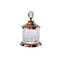 Pote Bronze Multiuso 16,5cm Cristal De Zamac Lyor Pote Bronze Multiuso 16,5cm Cristal De Zamac Lyor