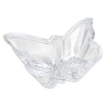 Pote Butterfly em Vidro Transparente 11,5 x 8 x 7cm - TUUT Pote Butterfly em Vidro Transparente 11,5 x 8 x 7cm - TUUT