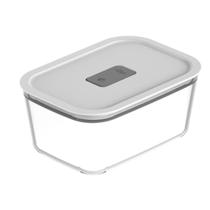 Pote C/ Tampa 1200ml Fresh Lock Hermético Vidro Transparente Marmita Microondas Geladeira Alimento Fitness - Ou Pote C/ Tampa 1200ml Fresh Lock Hermético Vidro Transparente Marmita Microondas Geladeira Alimento Fitness - Ou