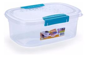 Pote C/ Tela P/ Conservas 4 Litros C/ Trava Vai Ao Microonda