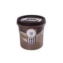 Pote Cafe Porta Mantimentos Plastico Tampa Rosca 1,8L