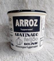 Pote / Caixa De Mantimentos Arroz 5kg Tupperware