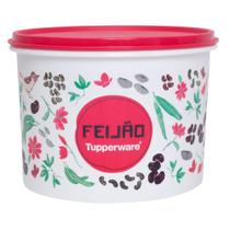 Pote Caixa Feijão Pop Box Floral PB 2 kg Tupperware