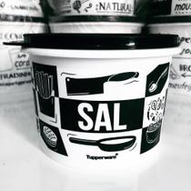 Pote Caixa Sal 1,3 kg Tupperware Pop Box Pote Caixa Sal 1,3 kg Tupperware Pop Box