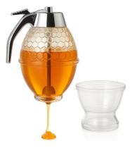 Pote Calda Bisnaga Para Mel Meleira Dispenser Recipiente