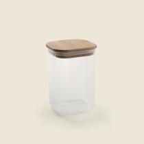 Pote Canelado Bambu Borossilicato 1.1L - ACASA Pote Canelado Bambu Borossilicato 1.1L - ACASA
