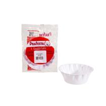 Pote Cherry Quadrado Branco 200ml c/50 Un PraFesta Embalagem Plástica Sobremesa, Doces e Delivery