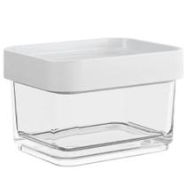 Pote Clear Micro 100ml Branco - 20765-0007 - Coza Pote Clear Micro 100ml Branco - 20765-0007 - Coza