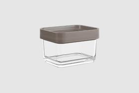 Pote clear micro 100ML warm gray coza