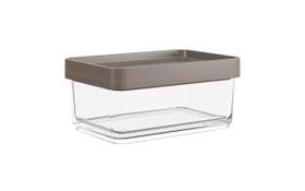 Pote Clear Mini Coza 7,9 x 11,7 x 5 cm 200 ml Warm Gray