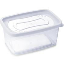 Pote Clic Quadrado 1,2L 18x12x8cm