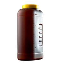 Pote Coletor De Urina 2 Litros - Cor Ambar Cralplast Pote Coletor De Urina 2 Litros - Cor Ambar Cralplast