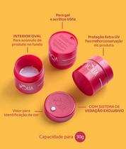 Pote colorido volia 30g Pote colorido volia 30g