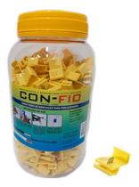 Pote Com 250 Conector Derivação Emenda Fios Amarelo 4 A 6Mm Pote Com 250 Conector Derivação Emenda Fios Amarelo 4 A 6Mm