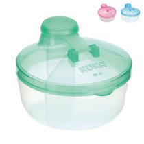 Pote com 3 Divisórias para Armazenamento de Leite em Pó com Tampa e Abertura Kuka