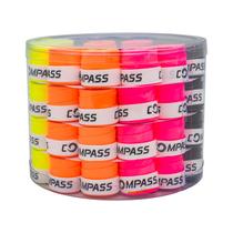 Pote com 60 Overgrip Compass Colors com 5 Cores Pote com 60 Overgrip Compass Colors com 5 Cores