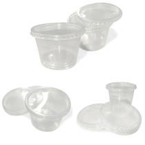 Pote com Tampa 200ml - Rioplastic