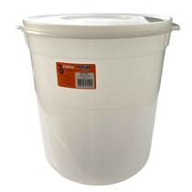 POTE COM TAMPA 20L REDONDO HERMÉTICO BIOPRATIKO 30,7x33CM 0525