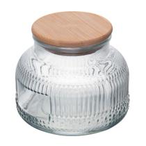 Pote com Tampa Bambu Lyor Lumi 750ml Pote com Tampa Bambu Lyor Lumi 750ml