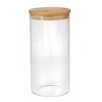 Pote com Tampa de Bambu 1.4L - A/CASA