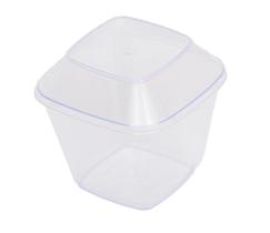 Pote Com Tampa Mousse Bolo Doce Festa 180Ml Strawplast C/240