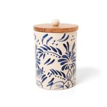 Pote Com Tampa Versailles Narciso 12X19cm - Copa & Cia Pote Com Tampa Versailles Narciso 12X19cm - Copa & Cia