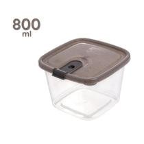 Pote com Trava Marmita Vasilha Plástica Micro Freezer 800ml Pote com Trava Marmita Vasilha Plástica Micro Freezer 800ml