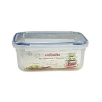 Pote com Trava Retangular 2.3L EMHOUSE Pote com Trava Retangular 2.3L EMHOUSE