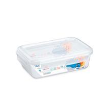 Pote Com Trava Transparente 2,45l Rainha