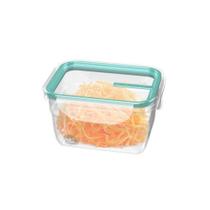 Pote Com Travas Plástico-537 ml- Cor Verde-SANREMO