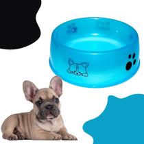 Pote Comedouro e Bebedouro Transparente Neon para Pets