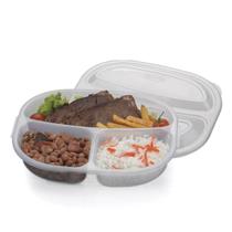 Pote conservadora de alimentos 3 divisões monaco