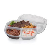 Pote conservadora de alimentos 3 divisões monaco