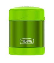Pote Copo Frasco Térmico Thermos 290Ml Quente E Frio Verde