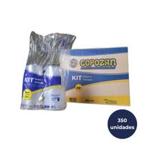 Pote copozan 500ml com tampa kit com 350 14x25