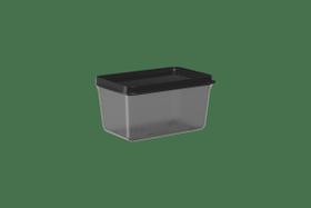 Pote Coza Basic 600 ml Preto e Fumê Pote Coza Basic 600 ml Preto e Fumê