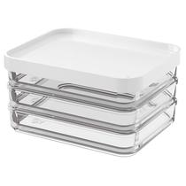 Pote Coza Clear Trio 840Ml Branco 207703007 Pote Coza Clear Trio 840Ml Branco 207703007
