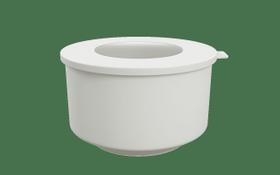 Pote Coza Hoop 2 Litros Branco Pote Coza Hoop 2 Litros Branco