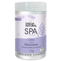 Pote Creme Relaxante Dagua Natural Spa Lavanda 1kg Óleo de Copaíba e Passiflora Hidrata e Relaxa a Pele