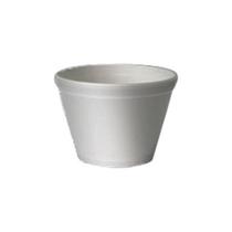 Pote Cumbuca Delivery Isopor 360 ml Copobras Com 50 Unidades Com Tampa Plástica