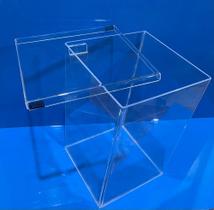 Pote de Acrílico com tampa para cereais e frutas secas