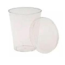 Pote de Acrílico com Tampa PW43 WER 50ml. Caixa 10 Unidades